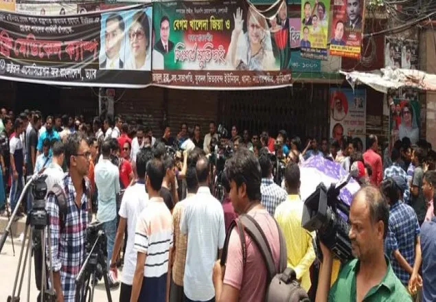 বিএনপির কেন্দ্রীয় কার্যালয়ে ছাত্রদলের তালা