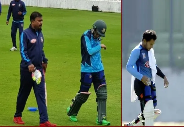 ইনজুরিতে মুশফিকুর রহিম 