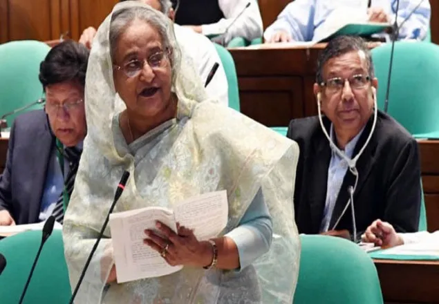  ব্যাংকে লুটে খাওয়ার টাকা নেই: প্রধানমন্ত্রী