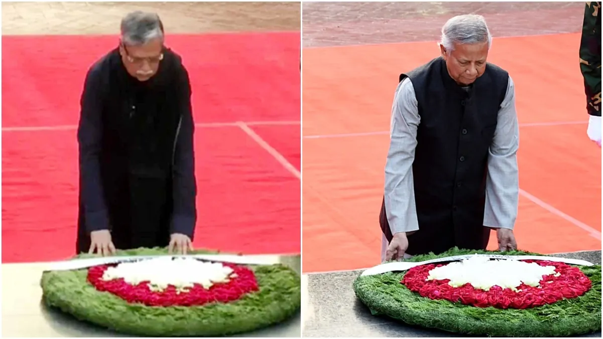 বুদ্ধিজীবী স্মৃতিসৌধে রাষ্ট্রপতি ও প্রধান উপদেষ্টার শ্রদ্ধা