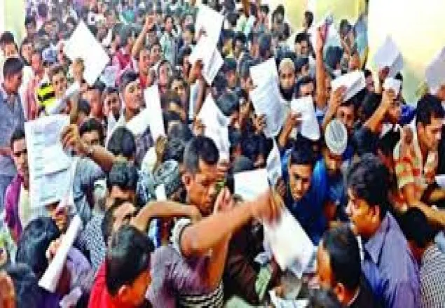 দেশে বেকারের সংখ্যা ২৬ লাখ ৭৭ হাজার