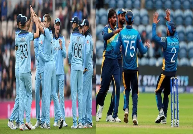 বিশ্বকাপে আজ শ্রীলঙ্কার মুখোমুখি ইংল্যান্ড