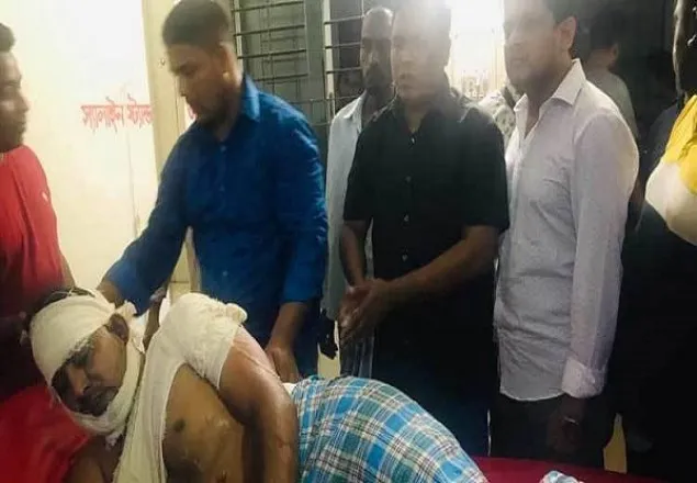 লক্ষ্মীপুরে ছাত্রলীগ নেতার ওপর দুর্বৃত্তদের হামলা