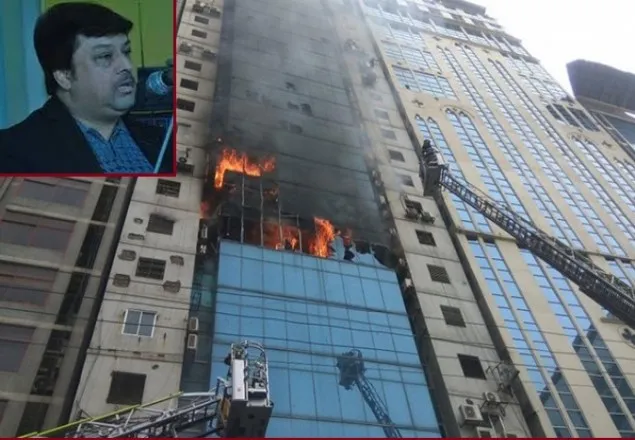 এফআর টাওয়ারে আগুন: রূপায়ণ গ্রুপের চেয়ারম্যানের জামিন 