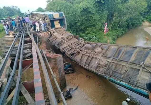 সিলেটের সাথে সারা দেশের রেল যোগাযোগ বন্ধ