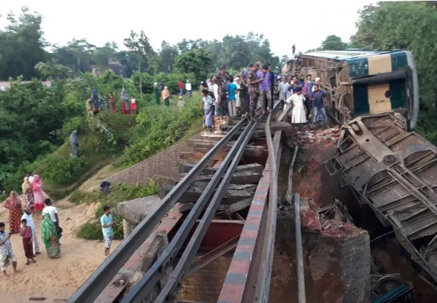 কুলাউড়া সঙ্গে ঢাকা ও চট্টগ্রামের রেল চলাচল শুরু