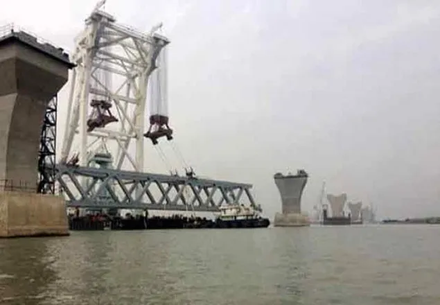 আজ বসতে পারে পদ্মা সেতুর ১৪তম স্প্যান