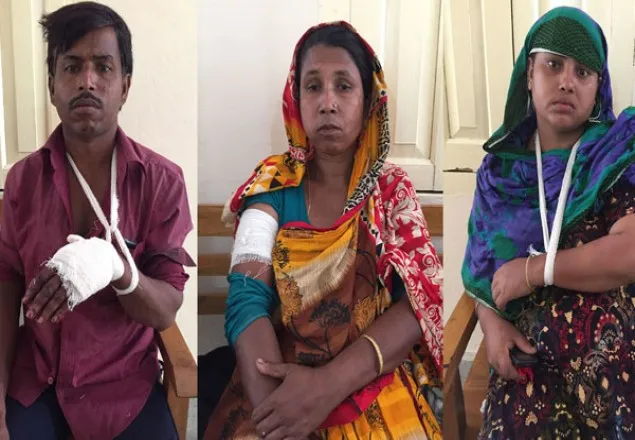 বান্দরবানে ৩ জনকে  কুপিয়ে জখম