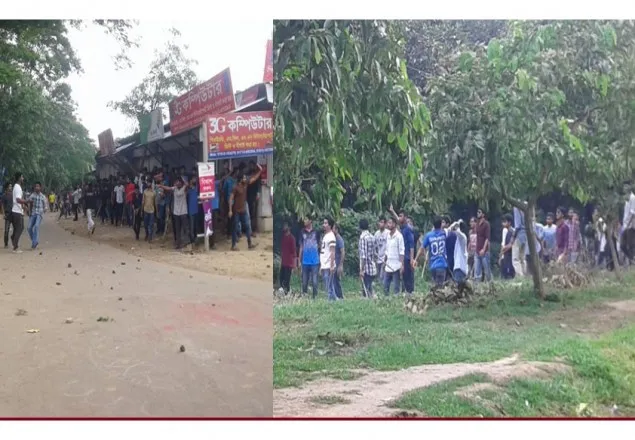 জাবিতে মিষ্টি খাওয়া নিয়ে ছাত্রলীগের দু’গ্রুপে গোলাগুলি, আহত ৩০  