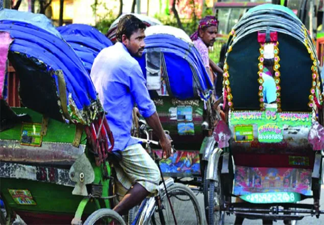 রাজধানীর ৩ সড়কে রিকশা চলছে না