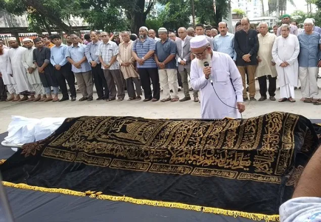 সাংবাদিক মুহাম্মদ জাহাঙ্গীরের জানাজা সম্পন্ন