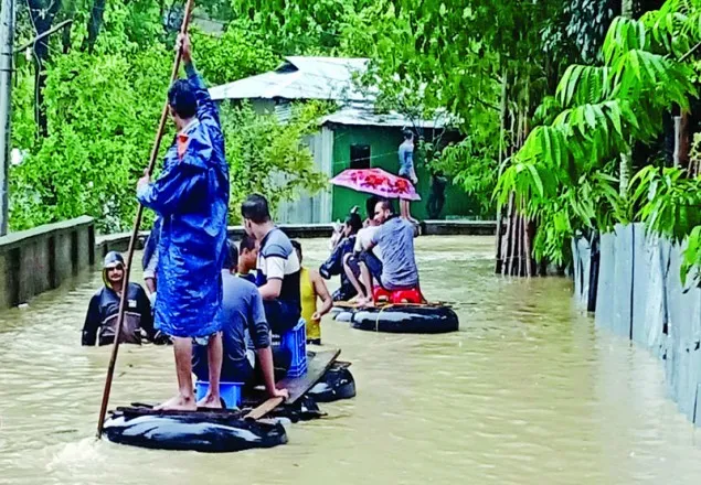 উত্তরাঞ্চল, হাওরাঞ্চল ও চট্টগ্রামে বন্যা পরিস্থিতির অবনতি