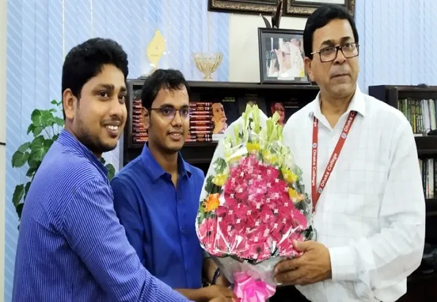 ঢাকা কলেজ সাংবাদিক সমিতির সভাপতি মাহমুদ সম্পাদক বিল্লাল