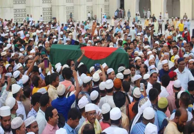 বাদ জোহর রংপুরে এরশাদের জানাজা