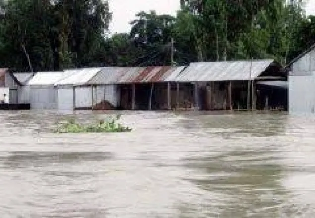 যমুনা নদীর পানি বিপৎসীমার ওপরে,পানিবন্দি ৩০ হাজার