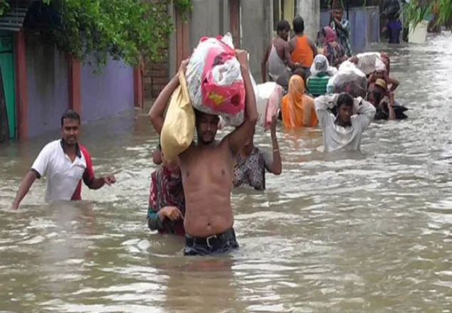 গাইবান্ধায় স্মরণকালের ভয়াবহ বন্যা!