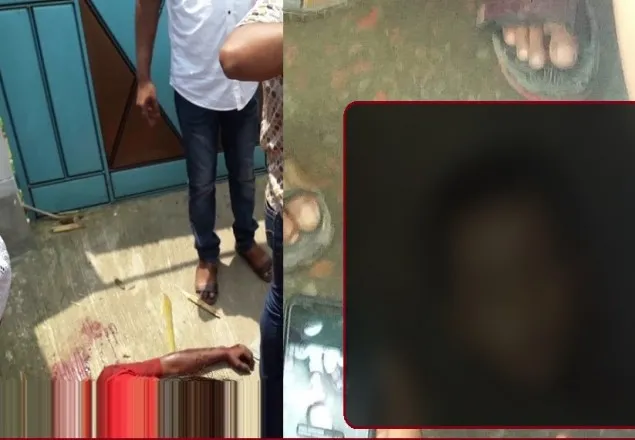 শিশুর মাথা নিয়ে দৌড়ে পালানোর সময় গণপিটুনিতে যুবক নিহত
