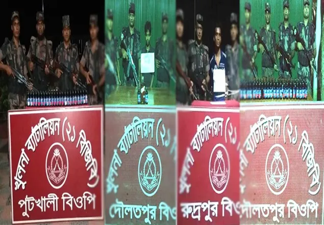 বেনাপোলে পৃথক অভিযানে মাদকসহ আটক ২