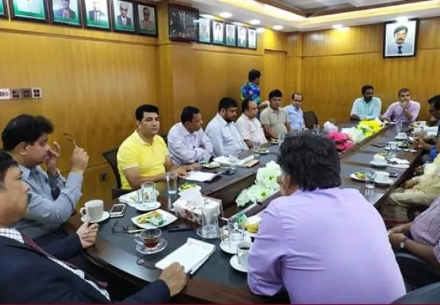 প্রশাসনের সাথে ইবি ছাত্রলীগের মতবিনিময়