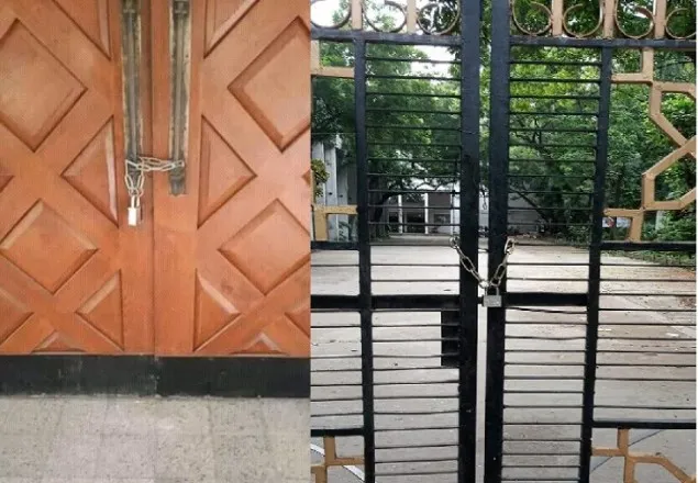 ঢাবিতে শিক্ষার্থীদের দেয়া তালা ভেঙে দিল ছাত্রলীগ