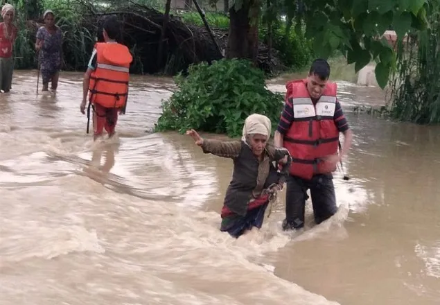  নেপালের বন্যা পরিস্থিতির ভয়াবহ, মৃতের সংখ্যা বেড়ে ১০৮