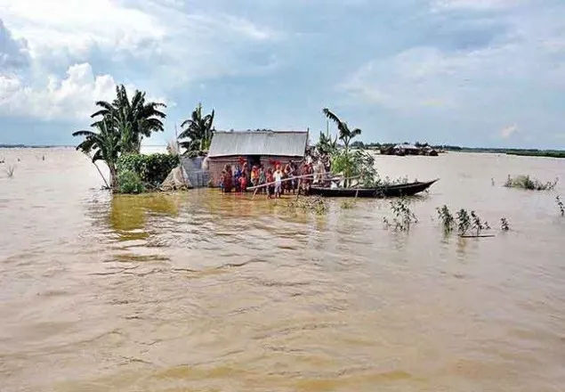কুড়িগ্রামে বন্যা পরিস্থিতির অবনতি