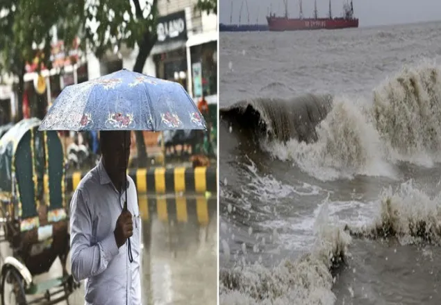 বৃষ্টি থাকতে পারে তিনদিন, বন্দরে ৩ নম্বর সংকেত 