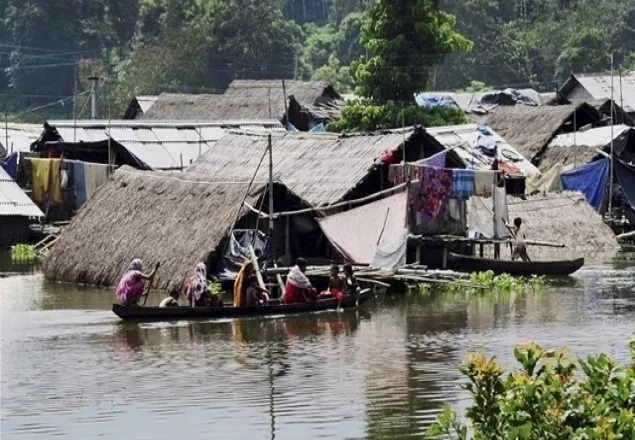 আসামে বন্যায় ৮১ জনের প্রাণহানি, ক্ষতিগ্রস্ত ২৭ লাখ