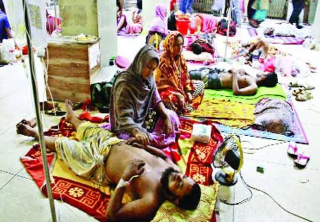 ঢাকার বাইরে ৬১১ ডেঙ্গু রোগী শনাক্ত