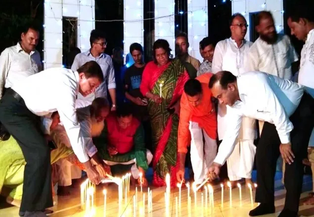 লালমনিরহাটে বিলুপ্ত ছিটমহলে মুক্তি উৎসব উদযাপন