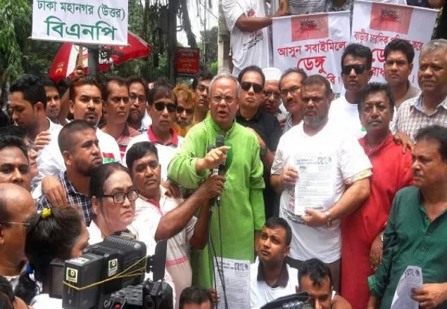 ডেঙ্গু নিয়ে জনবিদ্বেষী সরকারের যথাযথ উদ্যোগ নেই: রিজভী