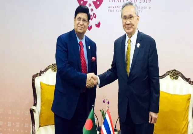 রোহিঙ্গা ইস্যুতে থাইল্যান্ডকে পাশে চাইলেন পররাষ্ট্রমন্ত্রী