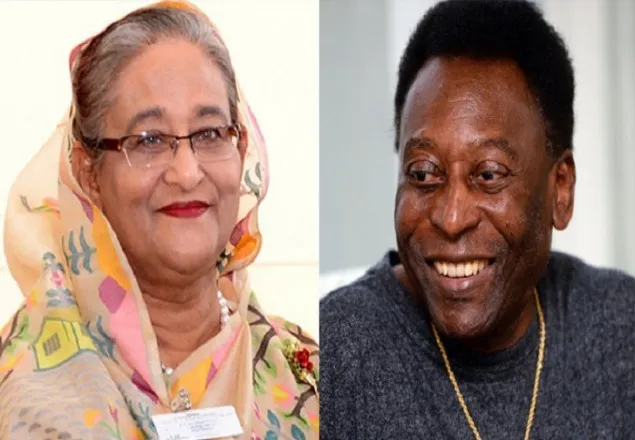 ভিডিও বার্তায় শেখ হাসিনাকে যা বললেন পেলে