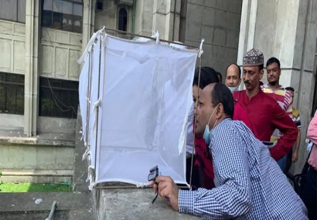 এক হাত দূর থেকে ওষুধ ছিটানো হলেও মরলো না মশা!