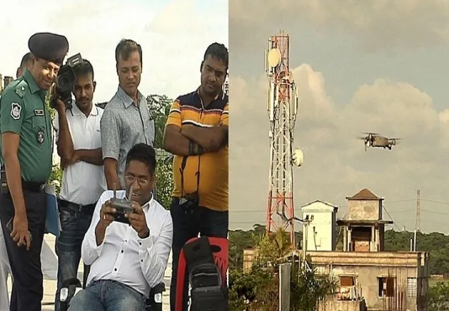 মশার লার্ভার খোঁজে ড্রোন!