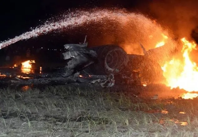 ভারতীয় যুদ্ধবিমান বিধ্বস্ত