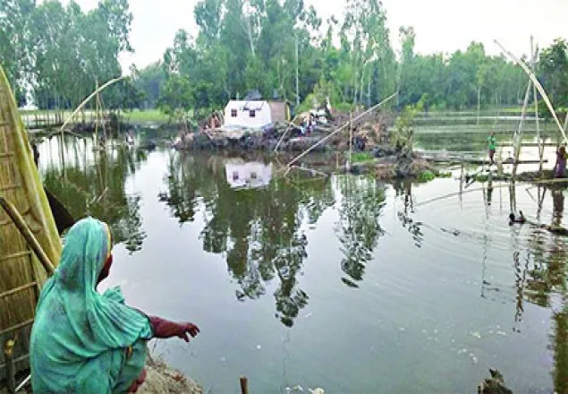 ‘হামার ঈদ বানের পানিতে ভাসি গেল’
