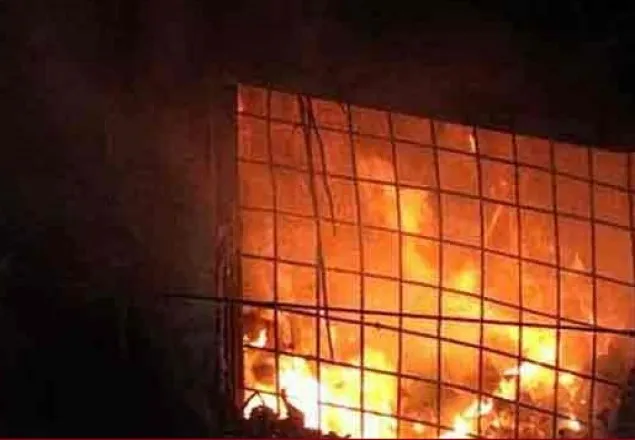আশুলিয়ায় সুতার গোডাউনে আগুন