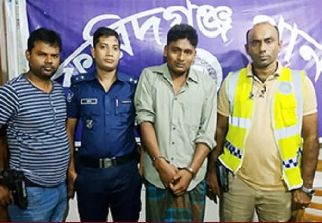 চাঁদপুরে ধর্ষণ মামলার প্রধান আসামী গ্রেফতার 