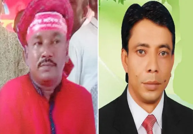 বঙ্গবন্ধু ও প্রধানমন্ত্রীর ছবি ভাঙচুর : শ্রমিকলীগ ও যুবলীগ নেতা আটক