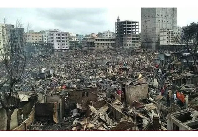 ‘তিন হাজার পরিবারের ৫০০-৬০০টি ঘর পুড়েছে’
