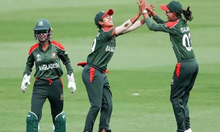থাইল্যান্ডকে ১১ রানে হারিয়ে বিশ্বকাপে টাইগ্রেসরা