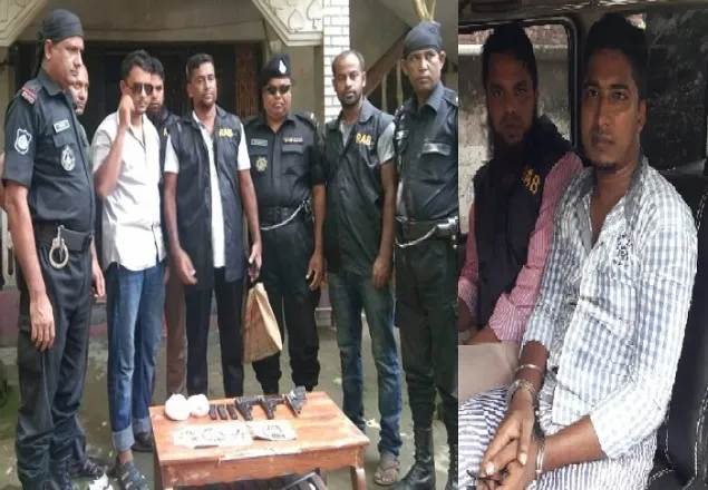 বেনাপোলে অস্ত্র ও ৬৬ রাউন্ড গুলিসহ আটক ১