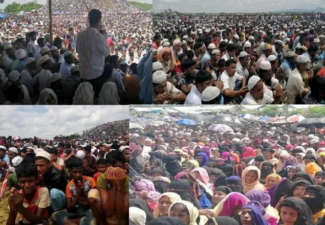মিয়ানমারের উপর আস্থা রাখা বোকামি, সমাবেশে রোহিঙ্গারা