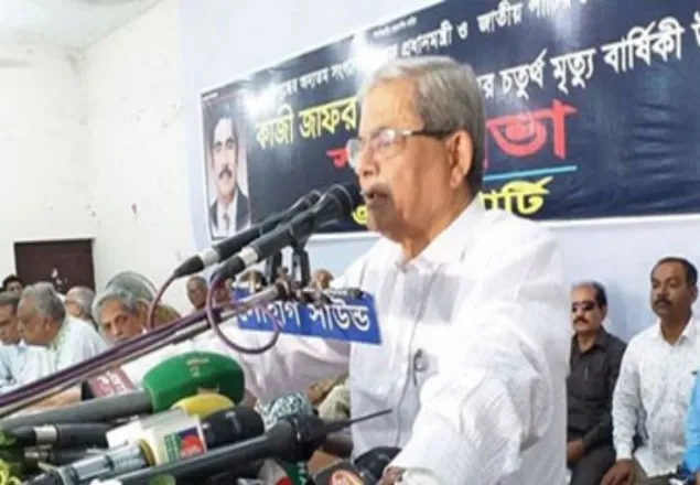 প্লট চেয়ে রুমিন অন্যায় কিছু করেননি: মির্জা ফখরুল