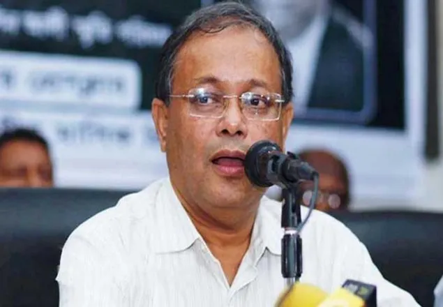 মির্জা ফখরুল ইসলামরা চান না রোহিঙ্গারা দেশে ফিরে যাক: তথ্যমন্ত্রী