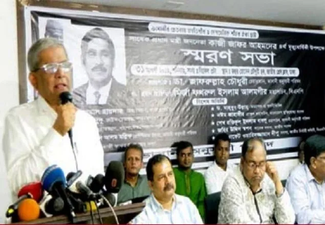 গোটা রাষ্ট্র যন্ত্রটাই ভেঙ্গে পড়েছে: মির্জা ফখরুল