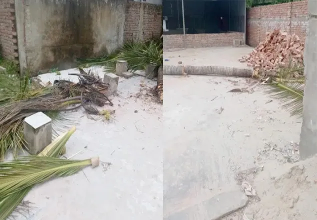 মসজিদ ভেঙে জিনিসপত্র বিক্রি করলেন ওলামা লীগ নেতা