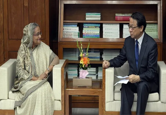 রোহিঙ্গা প্রত্যাবাসনে মিয়ানমারকে চাপ দিতে জাপানের প্রতি প্রধানমন্ত্রীর আহ্বান