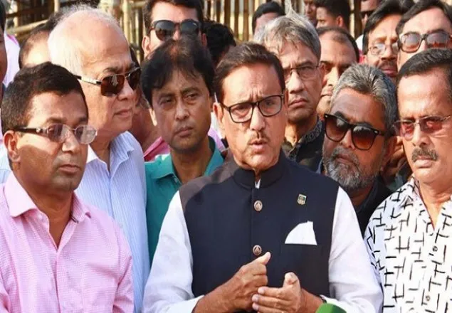বিএনপি চোখ থাকতেও অন্ধ: ওবায়দুল কাদের